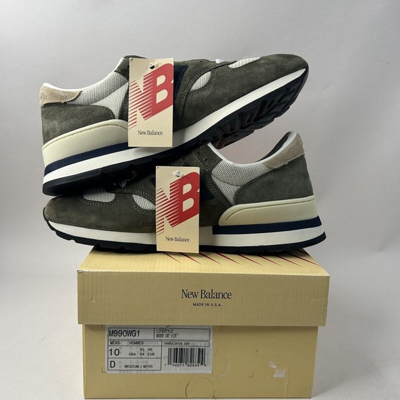 New Balance 990v1 x Teddy Santis MiUSA “Blue Grey” 2024 - Picture 3 of 5